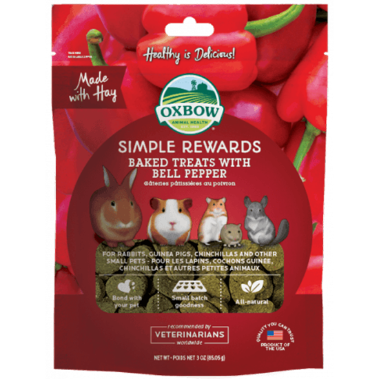 Simple Rewards Baked Treats with Bell Pepper